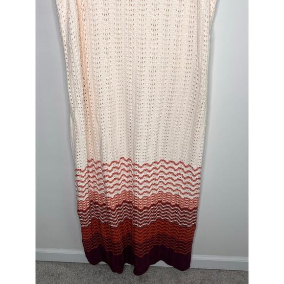 NWT Lane Bryant Eco-Friendly Chevron Striped Sweater Dress Women Size 26/28 - Picture 4 of 14